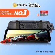 Camera hành trình tràn viền X10 full HD 2 cam trước sau hỗ trợ quay màn