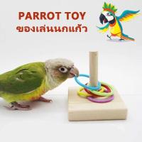 ของเล่นนก Parrot Toy ห่วงนกแก้ว - ของเล่นเสริมทักษะนก ของเล่นนกแก้ว