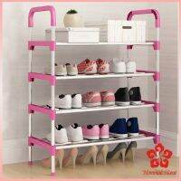 ชั้นวางรองเท้า  จัดระเบียบรองเท้า ชั้นเก็บรองเท้า สแตนเลส มีให้เลือก Shoe Rack