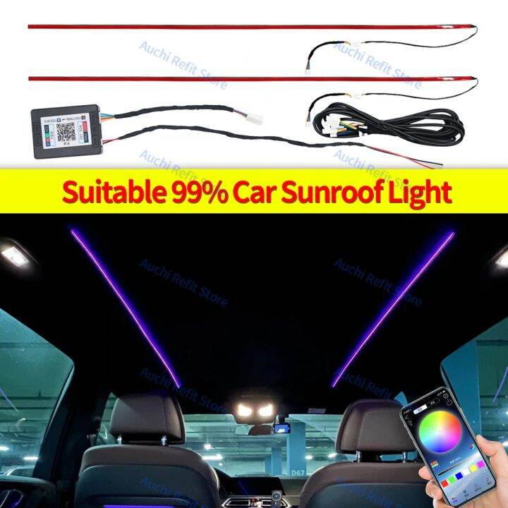 djoumg256 Colour LED Sunroof Light For Tesla Toyota Honda Audi Benz BMW