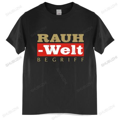 [COD]เสื้อยืด คอกลม พิมพ์ลายโลโก้ Copy of Minty Mint RWB Rauh Welt Begriff สีดํา สําหรับผู้ชายS-5XL  PYCM