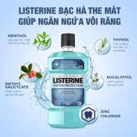Nước súc miệng ngăn ngừa mảng bám Listerine Tartar Protection 500ml thumbnail