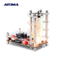 AIYIMA 6E2หลอด Cat Eye Tube Driver Board Fluorescent VU เมตรตัวบ่งชี้ระดับ DIY หลอดเครื่องขยายเสียงบ่งชี้สูญญากาศ Preamp 5V