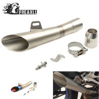 35MM-51MM Universal Motorcycle Exhaust Pipe Escape Scooter Muffler With DB Killer For Honda For Kawasaki ER-6F ER-6N Z 300 ABS