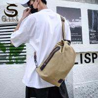 Chest Bag Men Crossbody Canvas