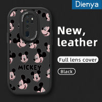 Dienya เคสสำหรับ OPPO A9 2020 A5 2020เคส A9x 2019 F11 A9เคสการ์ตูนมิกกี้น่ารักเมาส์ดีไซน์ใหม่กันตกเคสโทรศัพท์หนังซิลิโคนหนาแบบหนาป้องกันการกระแทกเคสสีขอบนิ่ม