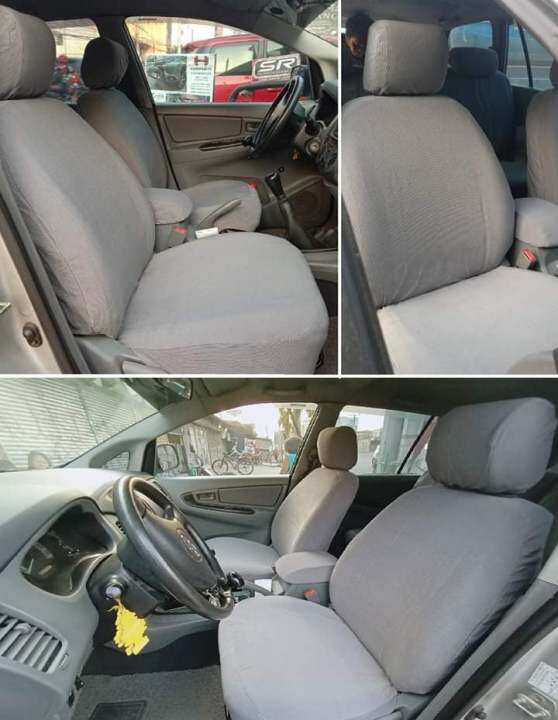 Kia Picanto Car Seat Cover Set / Front and Back Seat) Lazada PH