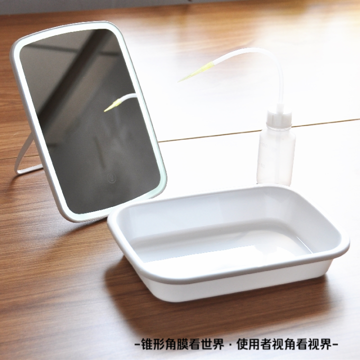 japanese-style-rgp-corneal-shaping-mirror-fluid-tray-water-pan-ok-hard-shaping-glasses-washing-tray-cleaning-tray