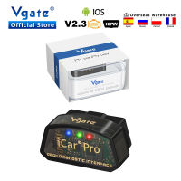 Vgate iCar Pro elm327 V2.3 Car Diagnostic Scanner OBD2 OBD 2 ELM327 Bluetooth-Compatible Auto Tool For IOSAndroid code reader