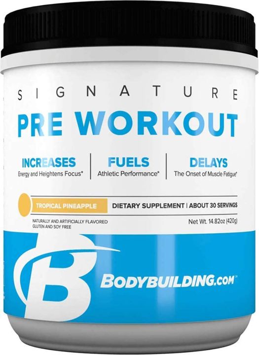 bodybuilding-signature-pre-workout-powder-30-servings-carnosyn-l-leucine-l-citrulline-increases-focus-fuels-performance-preworkout-muscle-เพิ่มแรง-เพิ่มพลัง-ปั้ม-โฟกัส