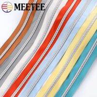 2/5/10Meters 5# Nylon Zipper Tapes Coil Zip+ Silder Head for Bag Luggage Zippers At The Meter DIY Garments Sewing Accessories Door Hardware Locks Fabr