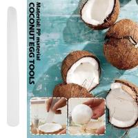 Coconut Meat Scraper Plastic Coconut Meat Remover Digging Coconut Extractor Soft Egg Tools U8O3