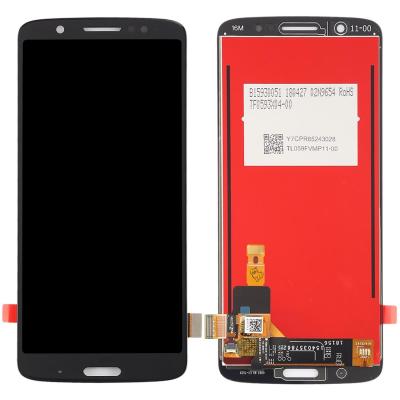 หน้าจอ TFT LCD สำหรับ Motorola Moto G6 Plus พร้อมด้วย Digitizer Full Assembly (สีดำ)