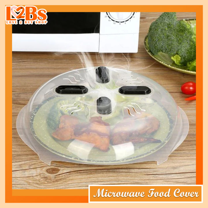 Magnetic Microwave Anti Splatter Cover Plate Guard Lid With Steam