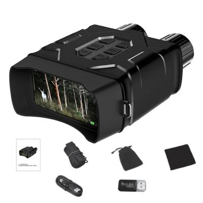 Night Vision Low Light Vision Goggles Rechargeable Digital Night Vision Binoculars High Definition For Camping And Watching Animals cool