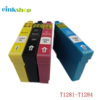 【Free-delivery】 KingNet_lk Einkshop T1281 T1282 T1283 T1284หมึกสำหรับ Epson Stylus S22 SX125 SX130 SX235W SX420W SX425W SX435W