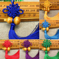 1PC Chinese Knot Feng Shui Wealth Success Copper Coins Charm Gourd Pendant Home Car Decor Car Assessoires