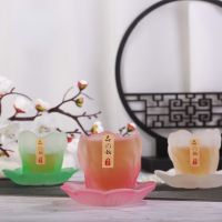 Japanese-style graded tea cups small tea cups catkins frosted cups frosted cups master cups kung fu tea sets.