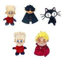 SDFSF ตัวปั๊มสามแฉก Tri vash The stampede Plush Doll ตุ๊กตาสัตว์ยัดไส้ ตุ๊กตาผ้าพลัฌ หมอนผ้าพลัฌ นุ่มนุ่มๆ ของขวัญสำหรับเด็ก