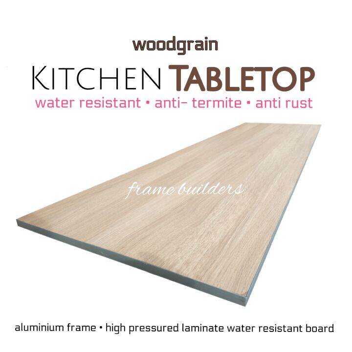 [PREORDER] Table Top/Aluminum Frame Laminate water Resistant Board
