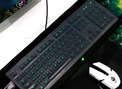 ใสซิลิโคนคีย์บอร์ดสำหรับ Razer Ornata Chroma Gaming Keyboard-dliqnzmdjasfg