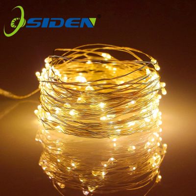 ✸♝✲ Led Fairy Lights Copper Wire String 1/2/5/10M Holiday Outdoor Lamp Garland For Christmas Tree Wedding Party Decoration