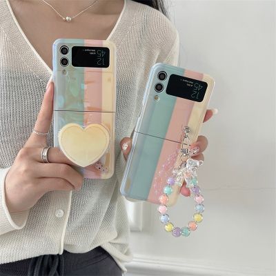 [COD] Ins Hanfeng Z Flip3 folding screen mobile phone case is suitable for ZFlip4 soft