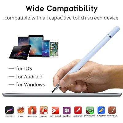 [พร้อมส่ง] Stylus penสไตลัส 2in1 ฝาปากกาแม่เหล็ก Android IOS แท็บเล็ตพีซีความจุปากกาสมาร์ททัชสกรีนปากกาโทรศัพท์มือถือ