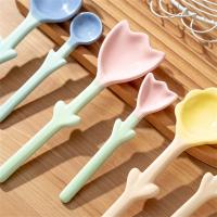 Ins-style Dessert Spoon Ceramic Tableware Breakfast Spoon Light Luxury Retro Kitchen Products Creative Rice Spoon Beautiful Serving Utensils