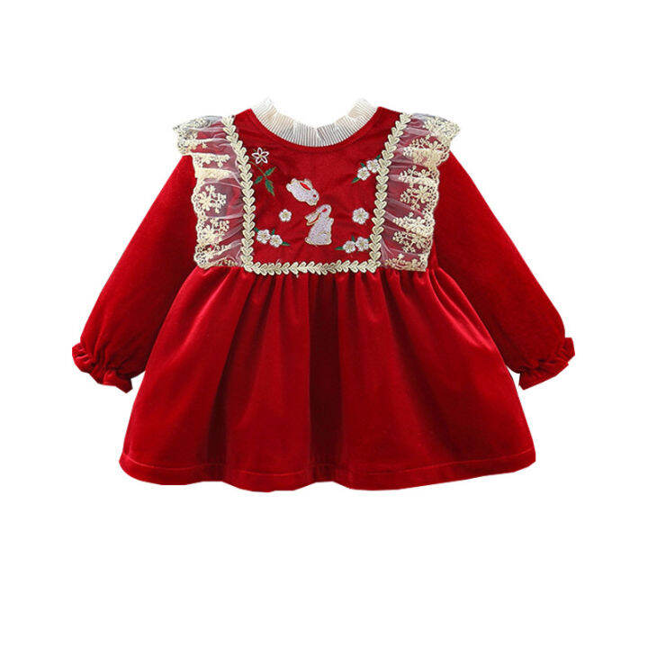 chinese new year baby girl dress