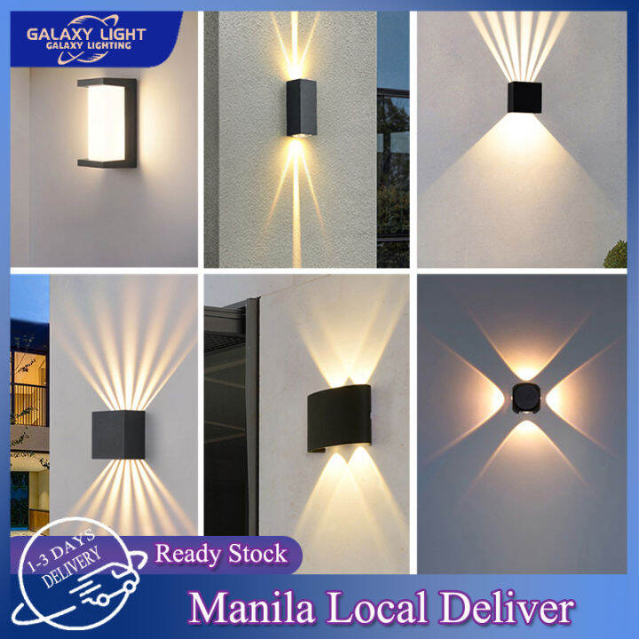 【Philippine Local Delivery】 Modern LED Wall light Outdoor Lighting Home