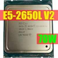 ZZOOI Intel Xeon E5-2650LV2 CPU SR19Y 1.70GHz 10-Core 25M LGA2011 E5-2650LV2 E5 2650L V2 processor free shipping E5-2650L V2 LGA2011