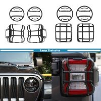 Taillight Decoration Headlight Cover Trim Front Lamp Protector for Jeep Wrangler JL 2018 2019 2020 2021 2022 ABS Car Accessories