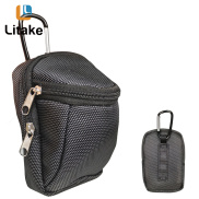 LankeBike Mall Golf Waist Hanging Bag Golf Ball Storage Pouch With Metal