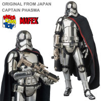 งานแท้ 100% Medicom Toy Mafex No 028 จากหนัง Star Wars The Force Awakens VII สตาร์ วอร์ส เอพพิโซด 7 อุบัติการณ์แห่งพลัง Captain Phasma Fazuma กัปตันฟาสมา Ver Figma Genuine from japan ฟิกม่า โมเดล ตุ๊กตา อนิเมะ ของขวัญ Anime Model Doll amiami Hobby Gift