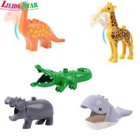 Ls【คลังสินค้าพร้อม】Duplo Compatible Farm Animal Simulation Model Toys Building Blocks1【cod】