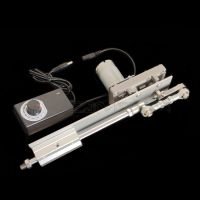 【YF】♨﹍◄  Reciprocating Cycle Linear Motor DC12V/ DC24V Adjustable Telescopic With Speed Controller Stroke 3-15CM