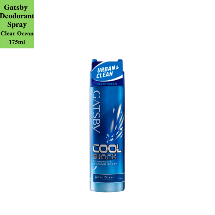 Gatsby Deodorant Perfume SprayClear Ocean 175ml Lazada