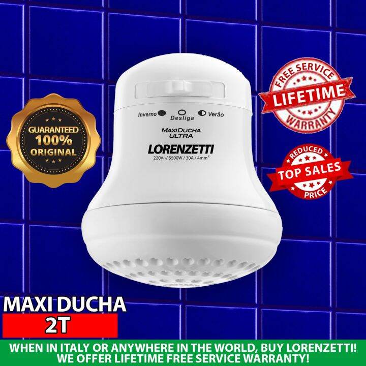 TOP SALE Lorenzetti Acqua Star Head Ultra Shower Heater Hot Shower