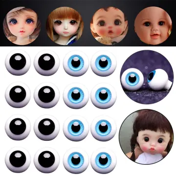 Buy 100pcs Round Glass Eyeballs Glass Eyeballs Fake Eyes for Doll Making  Jewelry Making Online