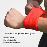 ✕▲✻ Wrist Support Band Wristband 8x8cm Sport Bracers Sweat Towel Cuff Tennis Wrist Guard Protector Strap Fitness Run Sweatband Gym