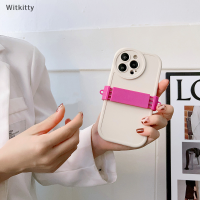 Witkitty คลิปด้านหลังแบบไขว้ในแนวทแยงเหมาะสำหรับ iPhone 14 PROMAX 12เคสโทรศัพท์13สายรัดรูป