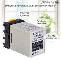 【Clearance Sale】C61F-GP AC220V 50/60HZ Liquid Floatless Level Switch Controller พร้อมฐาน