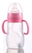 Bình sữa Silicone cho bé Latan,Cổ thường,Không BPA,Bình sữa thái lan
