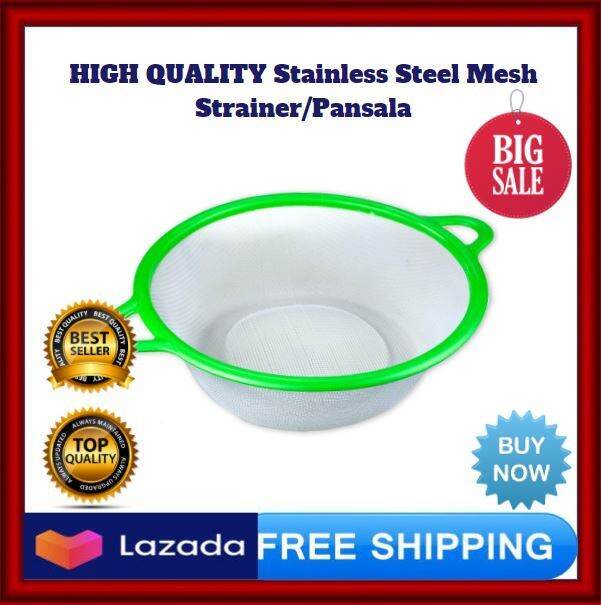 HIGH QUALITY Stainless Steel Mesh Strainer Basket Kitchen Strainers