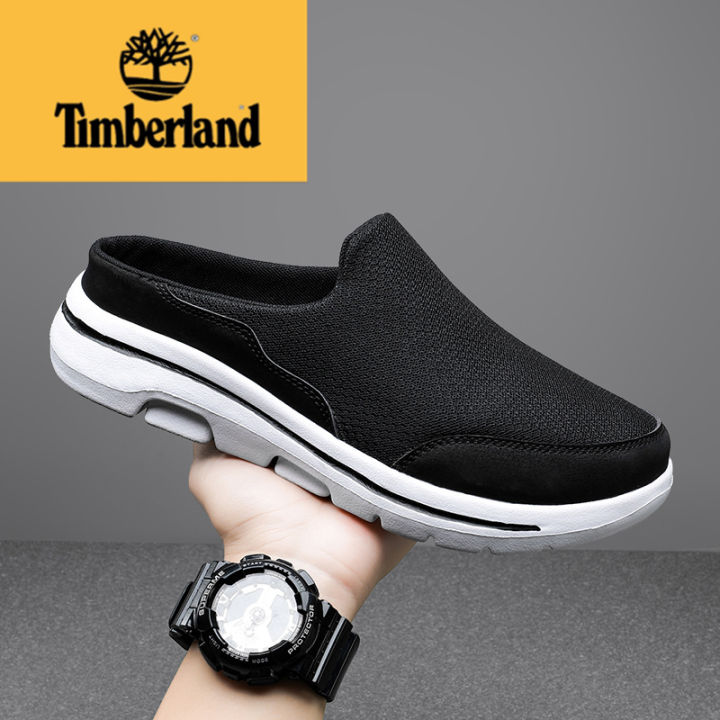 timberland-รองเท้าแตะแฟชั่นครึ่งเพนนี-ผู้ชายloafersสบายรองเท้าเปิดส้นรองเท้ากีฬาผู้ชายรองเท้าน้ำหนักเบารองเท้าผ้าใบผู้ชายรองเท้าผ้าใบระบายอากาศผู้ชาย-รองเท้าผู้ชายรองเท้าแตะขนาดใหญ่สำหรับผู้ชาย-45-46-