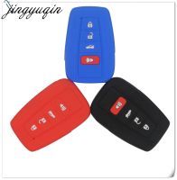 NEW 30X Silicone Car Remote Key Fob Cover Case For Toyota Camry CHR Prius Corolla RAV4 Hybrid Prius Skin Holder Protector