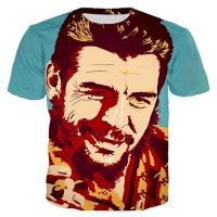 2023New Che Guevara Fashion Cool 3D Printed T-shirts Streetwear Unisex Casual T-Shirt Oversized Shirts 2022