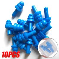 10PCS Silicone Earplugs Waterproof Swimming Ear Plugs Noise Protection Noise Reduction Earplug Water Sports Swimming Accessories