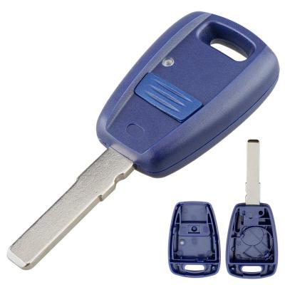 1ปุ่มกุญแจรถ Fob เชลล์เปลี่ยนกรณีระยะไกลที่มีใบมีด SIP22เหมาะสำหรับ Fiat Punto Doblo Bravo